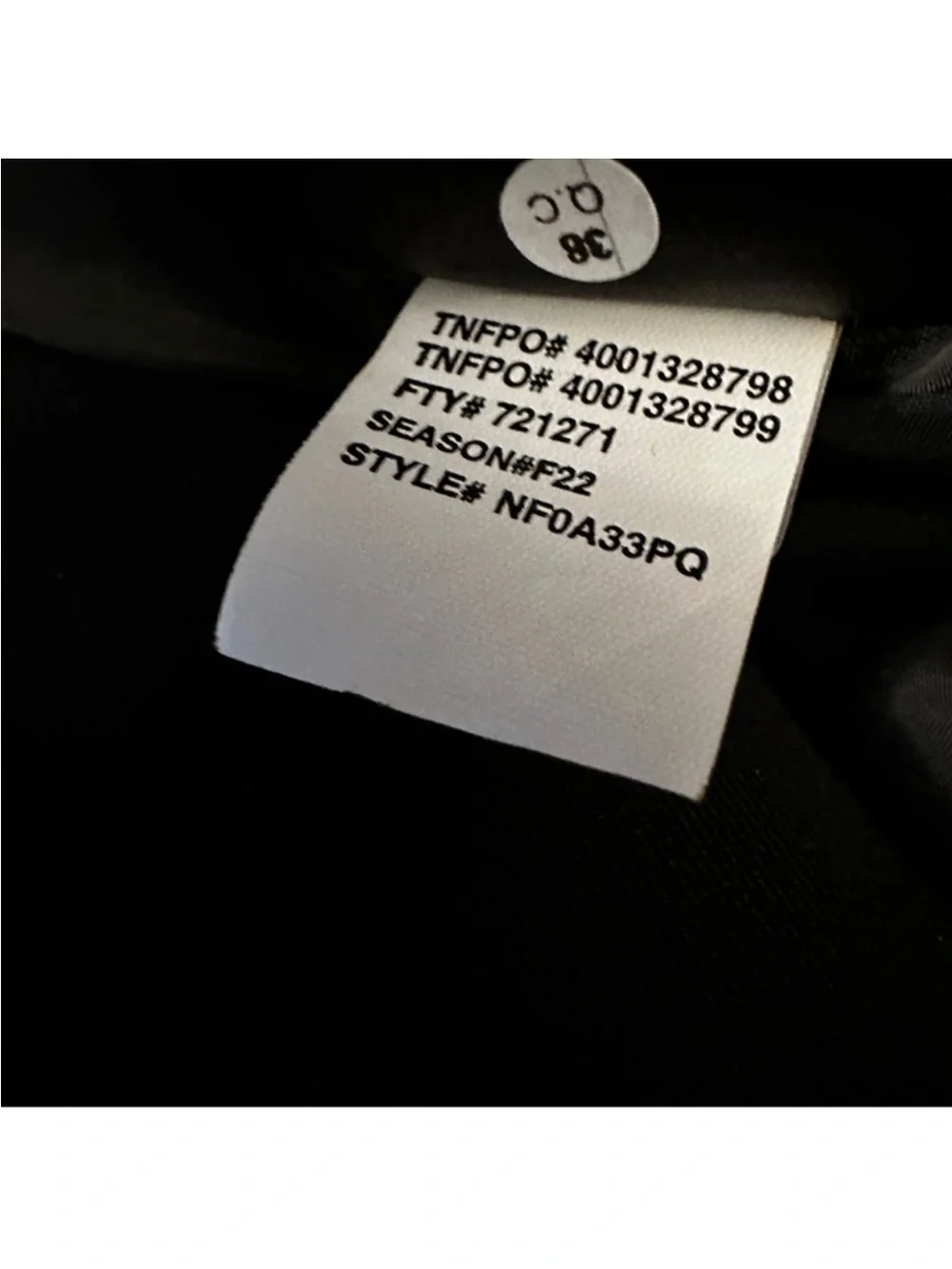 The North Face Black Quilted Down Jacket